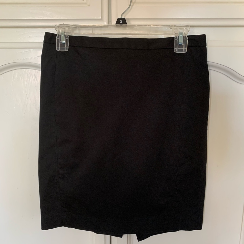 Express Black Mini Pencil Skirt